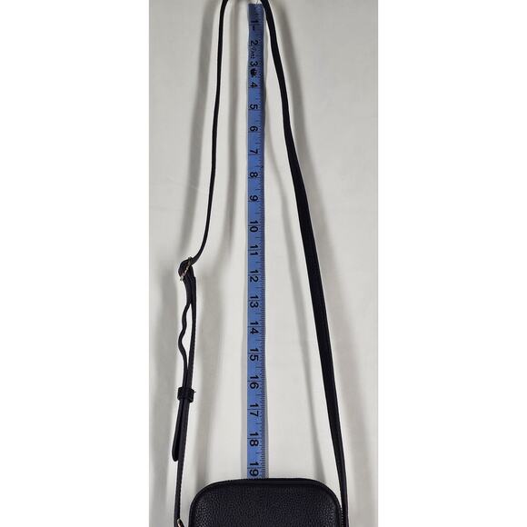 DRAPER JAMES WOMEN'S BLUE LEATHER SHOULDER CROSSBODY SMALL PURSE - Picture 11 of 14